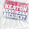 Family Ties Unisex Adult Alex for President T-Shirt