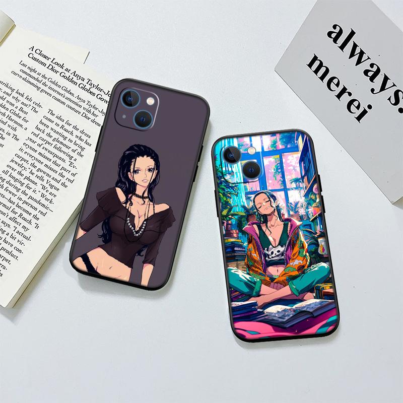 One Piece Nico Robin Case for Motorola Moto Edge 60 60s 70 G86 G56 G54 E14 G04S G45 G54 G64 S30 S50 X30 X40 X50 Ultra Pro Power