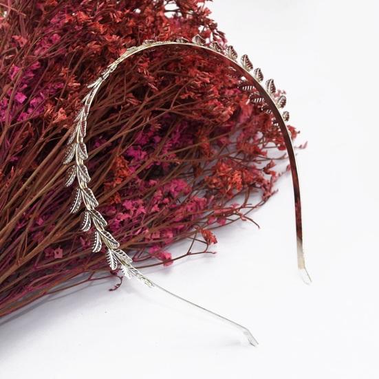 Греческая богиня повязка на голову с золотым листом ветка обруч для волос Корона свадебный головной убор аксессуары греческой богини