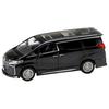 HJ64 1/64 toyota Alphard hybrid Custom версия/с люком на крыше сверкающий черный перламутровый кристальный блеск Готовый продукт