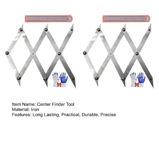 3 Point Center Finder Equal Spacing Layout Tools Sturdy Construction User-Friendly Design Woodworking