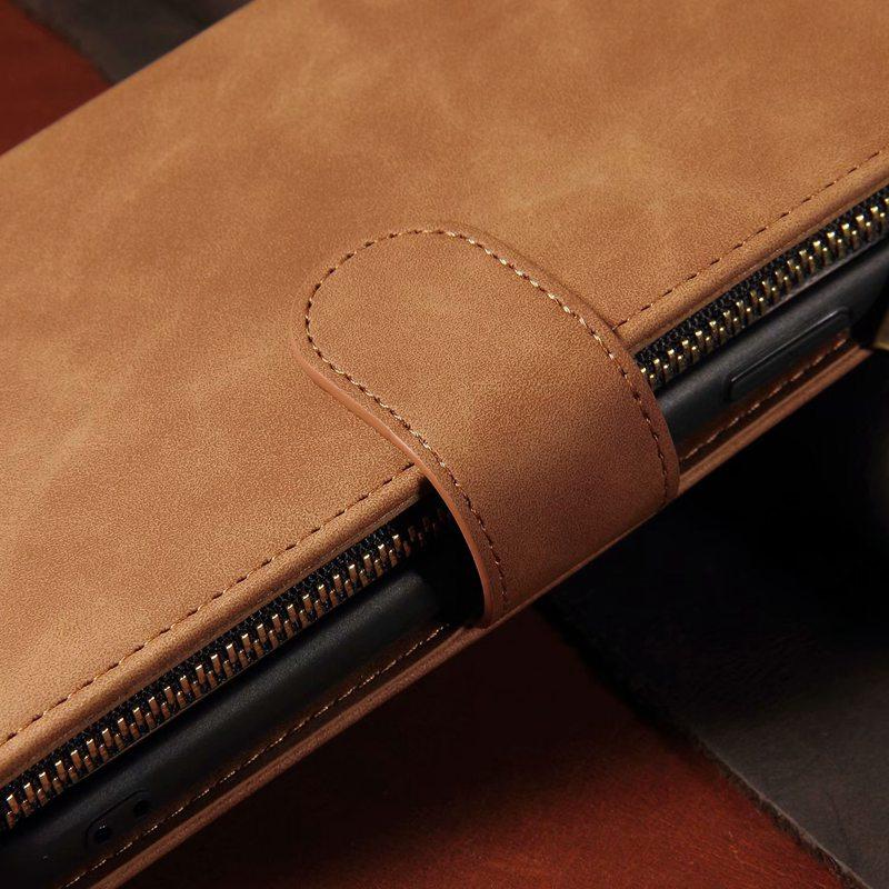 Деловой кожаный кошелек из искусственной кожи с откидной крышкой для телефона с держателем кредитной карты для iPhone Samsung Galaxy Xiaomi Redmi Huawei