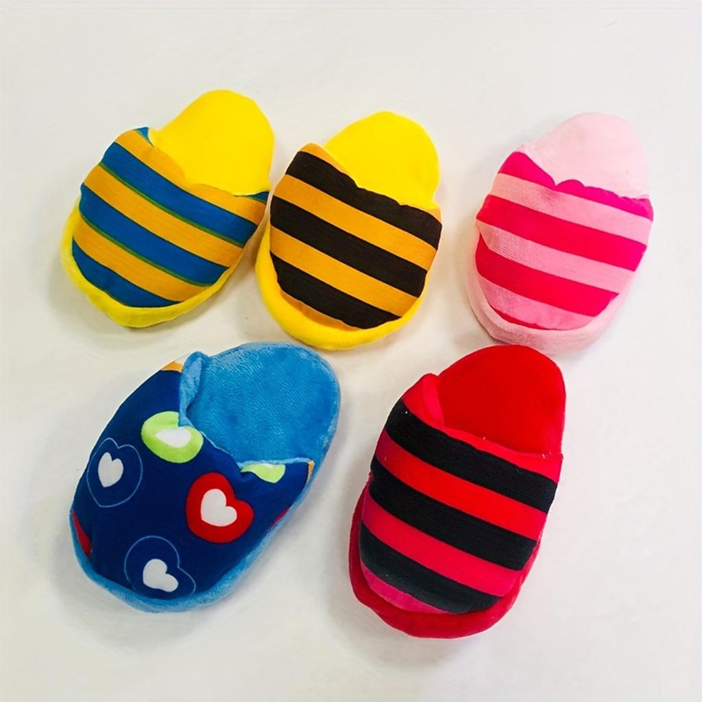 Плюшевые тапочки для питомцев, говорящие, прорезыватель для питомцев