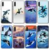 Killer Whale Orca Watercolor Phone Case For Realme GT 2 9i 8i 7i Pro X50 X2 C35 C21 C20 C11 C3 Soft Black Phone Cover