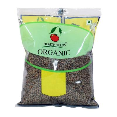 Чечевица (500 г), Organic Masoor Whole,  Health Fields