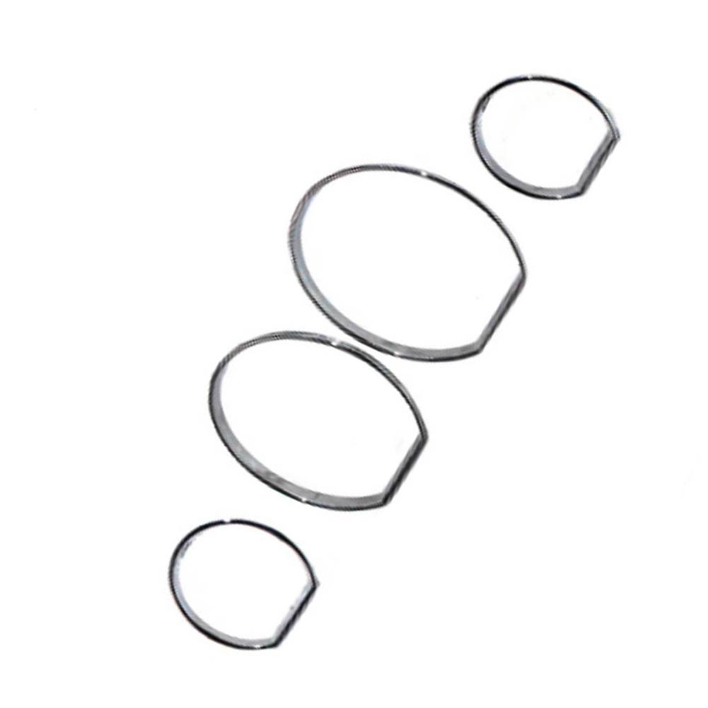 Gauge Cluster Ring Car Interior Trim Kit Hassle-free tallation Sturdy Daily Wear Enhanced Aesthetic Appeal Decorative Trim