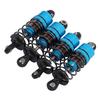 4 Pcs 55mm RC Car  s Aluminum Alloy Oil Shocks Damper Set for 1Celsius10 RC Car