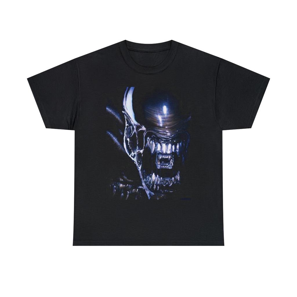 Alien Creature Men's Short Sleeve 100% Cotton T-shirt Mens Womens Tees Top
