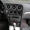 Автомобильная наклейка на панель CD из углеродного волокна для Alfa Romeo 159 Brera Spider 2004 2005 2006 2007 2008 2009 2010 2011 аксессуары