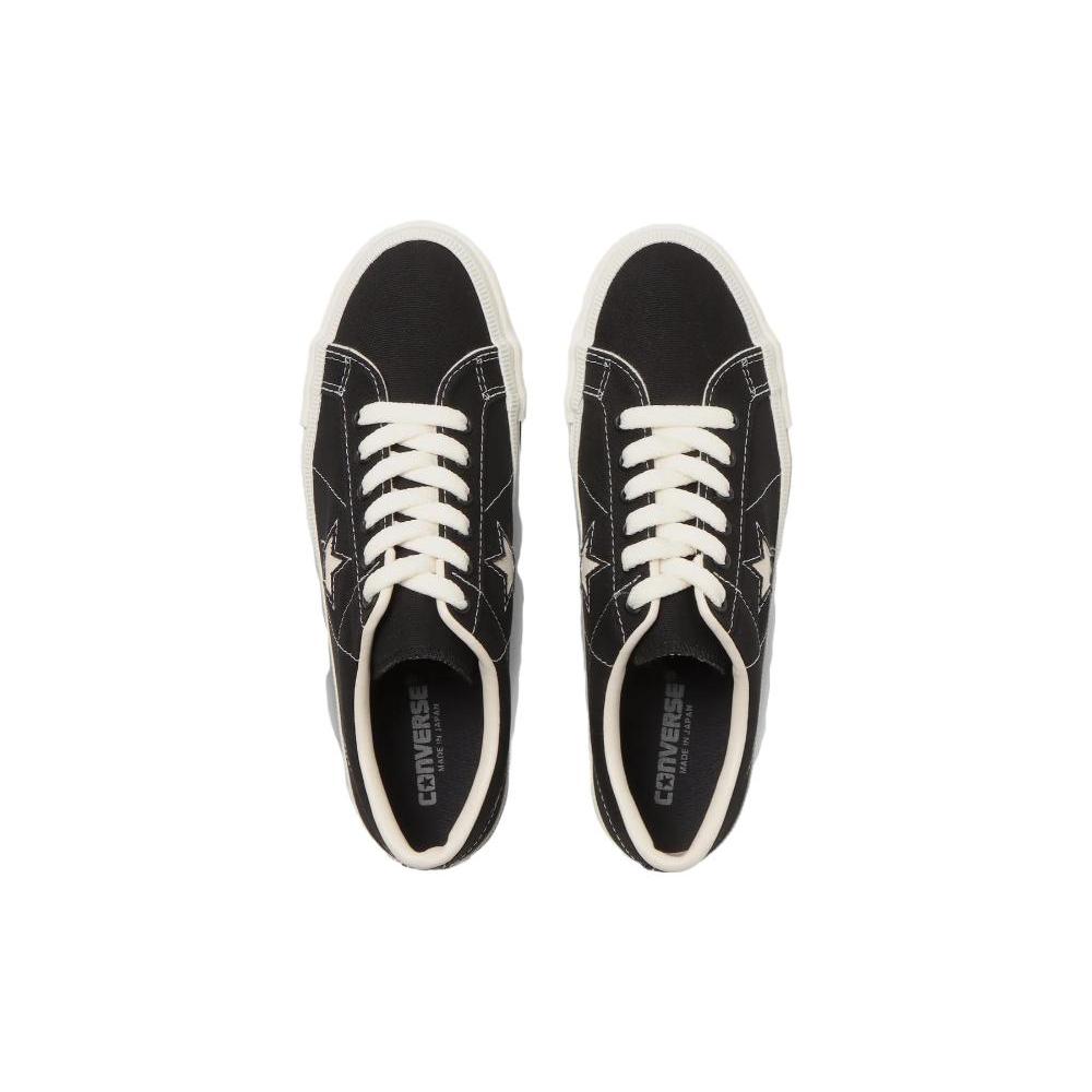 Converse One Star Сделано в Японии Винтажный Холст Черный 35200520