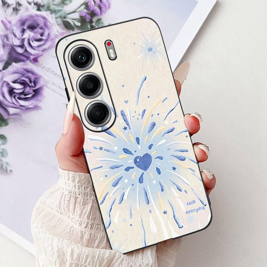 Чехол для Tecno Camon 40 Pro 5G CM7 Милый Кот Крутой Расписной Мягкий Силикон ТПУ Задняя Крышка Для Tecno Camon40 Camon 40Pro Чехлы для Телефона