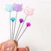 80pcs Dressmaker Quilting Cat-Shaped Diamond Head Pins Safety Pins  Clothes Sewing Project