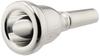Back Bass Trombone Mouthpiece Artisan 5GS Silver Plated Finish Thick A4415GS2 (For Pipe)