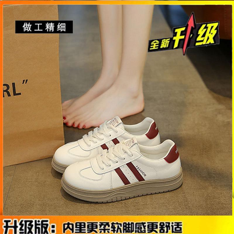 Кожаные белые туфли на платформе, женская обувь 2025 года, весна-лето, новые высокие туфли, детская повседневная обувь, женская спортивная обувь