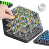 Puzzle Triangle Chess Board Game, Geometric Chain Chess Game, Interactive Strategy Game, Exercise Thinking Logic Board Game