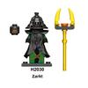 Набор строительных блоков Rox Kur Ninjas Custom DIY из пластика для детей и коллекционеров