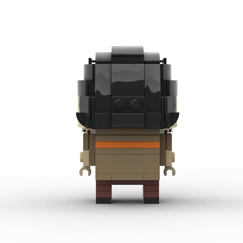 Строительный блок, совместимый с Creative Rocky Square Head Boy, Набор для сборки, Пазл, Модель строительного блока, Орнамент