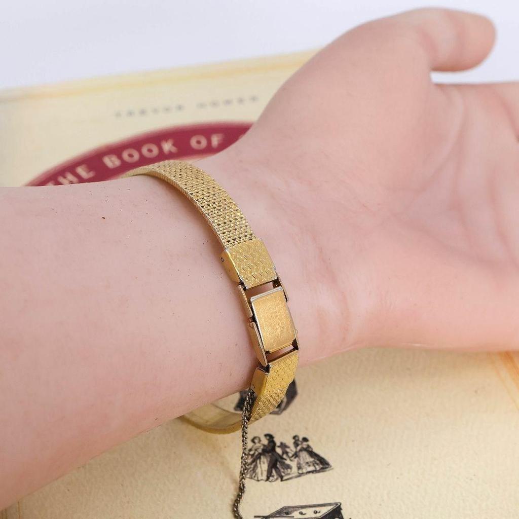 [USED] Working SEIKO Square SGP Women's Watch with Battery and Bangle 740