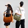Waterproof Nylon Bag Unisex Large Capacity Sports Shoulder Bag Crossbody Bag