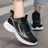 Fashion Spring New Women's Running Shoes Breathable Mesh Surface Lightweight Casual Shoes Lace Up Soft Sole Hiking Shoes Tennis Female