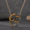 Retro Double Snake Pendant Unisex Fashion Personality Animal Snake Chain Statement Pendant Necklace Jewelry Gift