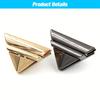 1 шт., металлический треугольный пресс-замок, модная застежка-переключатель, кожаная женская сумка, сумка на плечо, фурнитура для самостоятельного изготовления
