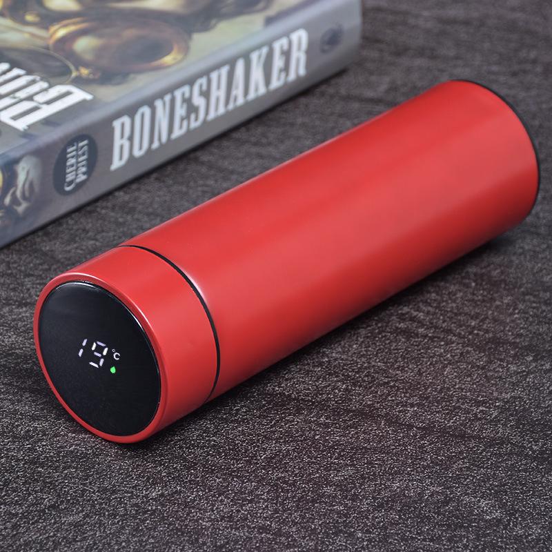 1 шт. Бутылка для воды с цифровым дисплеем температуры, изолированная чашка для воды из нержавеющей стали, идеально подходит для активного отдыха, путешествий и фитнеса