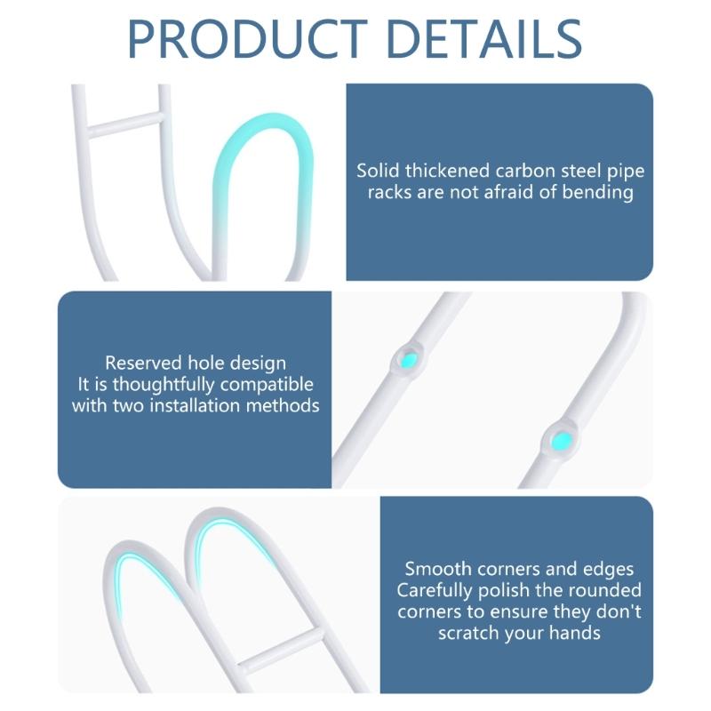 Garden Hose Holder Stainless Steel Water Hose Organizer Wall or Faucet Mount Includes Screws Anchors Rustproof Hose Storage Hanger for Yard