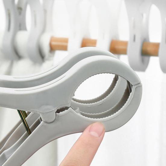 5Pcs Plastic Clothes Pins Windproof Strong Grip Clothes Pegs Heavy Duty Sheets Towels Laundry Clothing Drying Clothespin Clip
