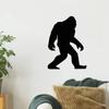 Наклейка на стену с металлической табличкой «Горилла» — силуэтная настенная скульптура для гостиной, интерьера и детской комнаты, декор для настенного украшения из металла