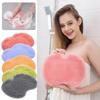 Wash The Foot Brush Body Cleanser Silicone Sponge Bath Massage Mat Shower Back Brush Wall Mounted Foot Wash Mat with Suction Cup