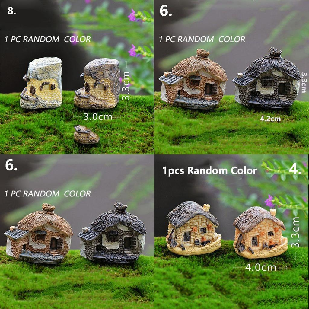 Восхитительно милые миниатюрные маленькие домики-коттеджи, идеально подходящие для креативного ландшафтного дизайна своими руками