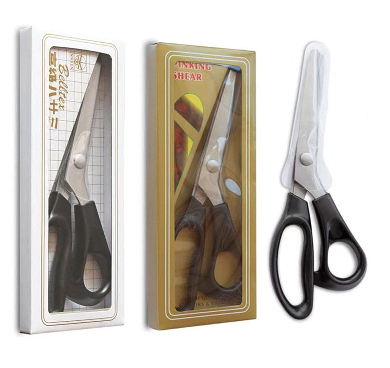 Ножницы для кружева с зубчатым треугольным лезвием: Ручной инструмент для парикмахерского дела и шитья