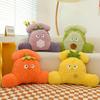Cartoon Fruit Waist Bed Pillow Sofa Car Cushion Plush Throw Pillow Dormitory Office Area Chair Pillow