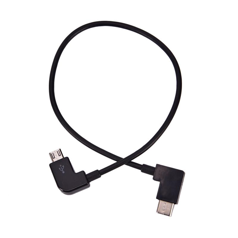4" Кабель Micro USB под углом влево на Type C OTG для портативного цифрового ЦАП-усилителя