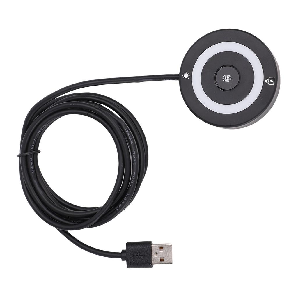 USB Fingerprint Reader for 10 11 Fingerprint Scanner PC Dongle 360 Degree Touch Fast Matching Biometric Recognition for PC Laptop