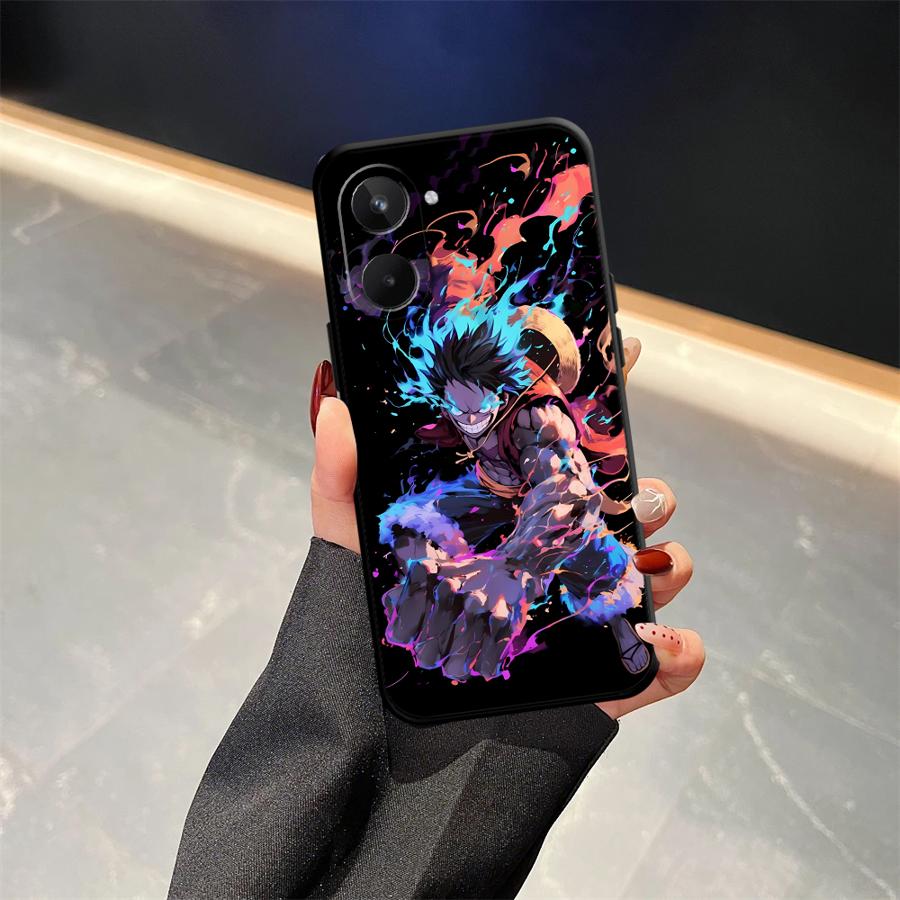 Крутой аниме чехол с Зоро для Realme P3 Ultra GT Master Neo2 C33 C35 C53 C55 C15 C12 11 Pro Nazro 50 50i 12 14 C21 C25 Чехол для телефона