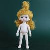 Красивая 1/8 BJD кукла с подвижным шарнирным телом, подвижная голова куклы с волосами, нюдовая 13 шарниров, подарок для куклы