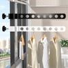Алюминиевые вешалки для одежды Настенная вешалка для одежды на окна Организация одежды