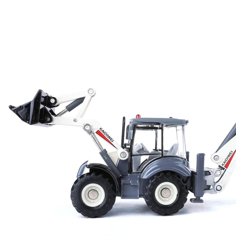 1/50 Погрузчик-экскаватор Самосвал Игрушечная машинка Литой металл Инженерная машина Модель Образовательная коллекция Подарок для детей