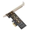 M.2 PCIe X1 Adapter PCIe X1 X4 X8 X16 Lane Mount M.2 Riser Card Adapter Card for M.2 PCIe 4.0 3.0 SSD