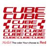 Наклейки на раму велосипеда CUBE Наклейки для велосипеда Аксессуары Виниловая наклейка на раму шоссейного велосипеда Cube