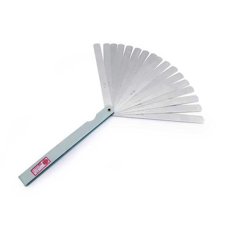 Прецизионный метрический/дюймовый щуп: 0.02-1.0мм Толщиномер Линейка Микрометр