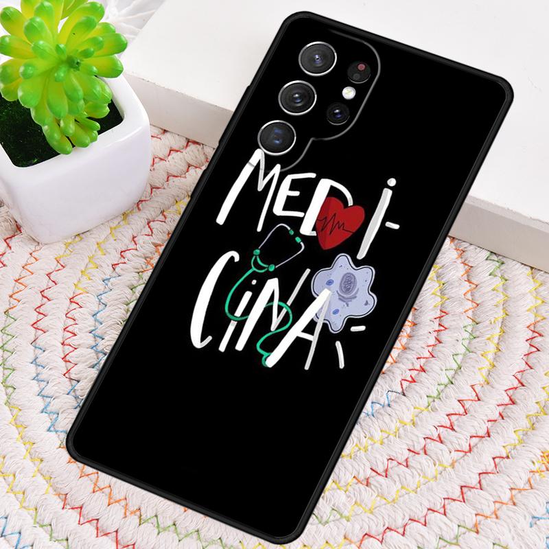 Милый Мультяшный Чехол для Телефона Медсестра Доктор с Рисунком для Samsung Galaxy note 10 pro S26 Ultra S23 S24 FE S25 S21 S22 PLUS Чехол