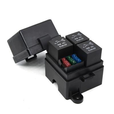 DC12V/24V Авто Грузовик 3-контактный держатель предохранителя Держатель реле Цепь Предохранитель Держатель реле 4-контактный или 5-контактный 40A 80A реле