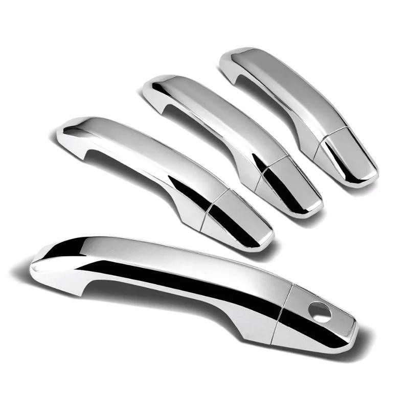 Car Upgrade For Chevrolet Silverado GMC Sierra 2015- Chrome Exterior Car Door Handle Replacement Accessories