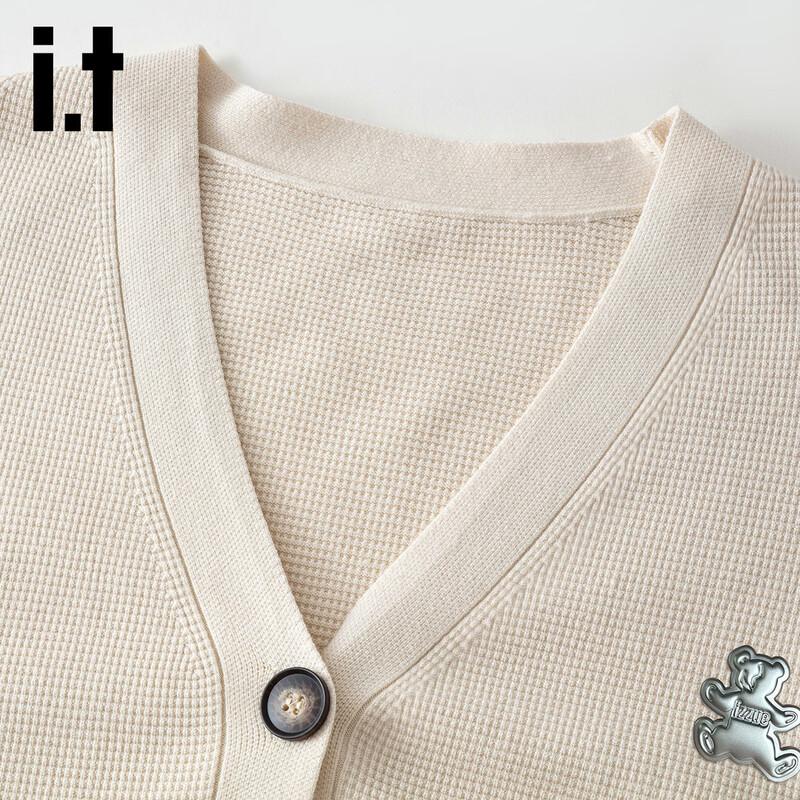 izzue Women's V-Neck Knitted Cardigan