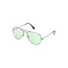 Fastrack UV Protected Aviator Men's Sunglasses - (M165GR39G|58|Green Color Lens)