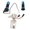 48V 1000W Motor Brushed Speed Controller with Throttle Twist Grip Waterproof for Electric Scooter Bike