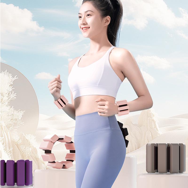 Silicone Velcro Ankle & Wrist Weights for Fitness Training